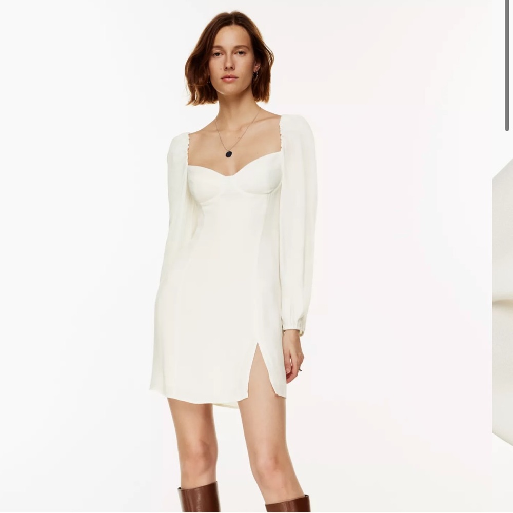 NEW WITH TAGS Wilfred White Linen Dress